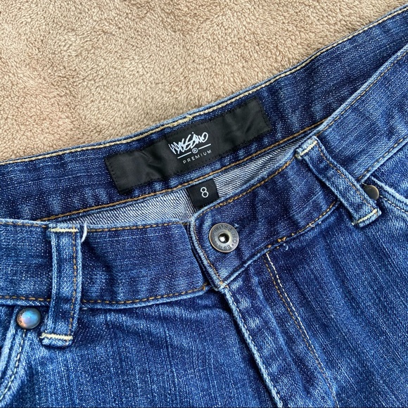 Mossimo Boot Cut Blue Jeans 8 Medium - Picture 4 of 8